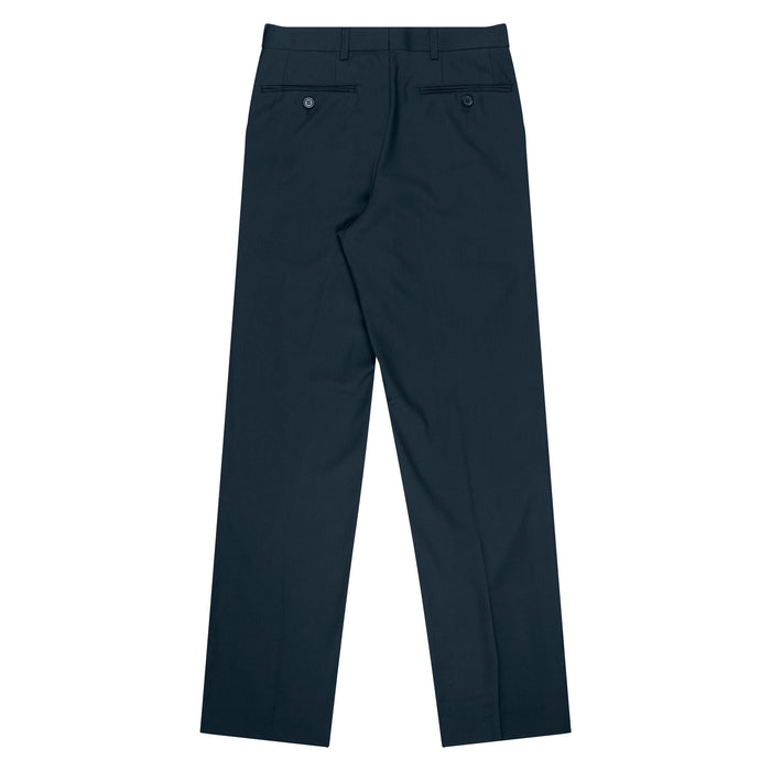 PLEATED PANT MENS PANTS - NAVY - RUNOUT