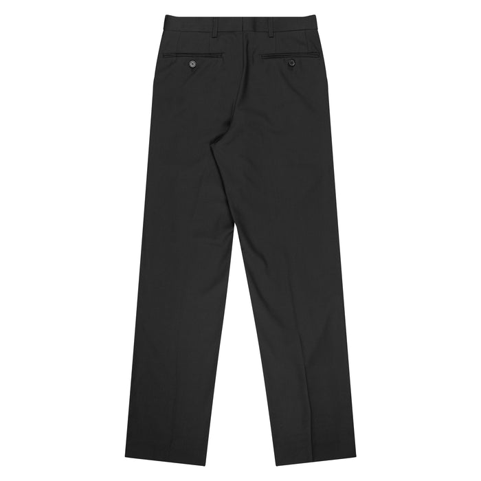 PLEATED PANT MENS PANTS - CHARCOAL - RUNOUT